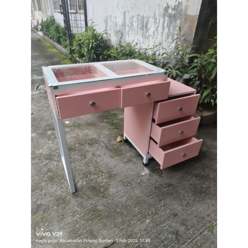 Jual custom meja rias jati belanda | Shopee Indonesia