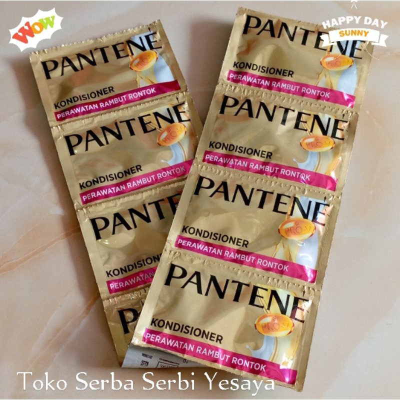 Jual Pantene Kondisioner Perawatan Rambut Rontok Renceng (12 sachet X ...