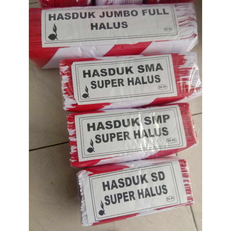 Jual Hasduk Pramuka Siaga Penggalang Penegak Jumbo (20) List Satin Kain ...