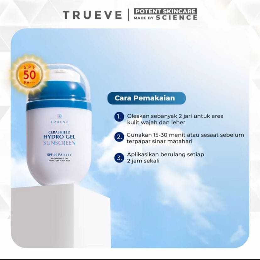 Jual SisterBeauty - Trueve Cerashield Hydro Gel Sunscreen - Sunscreen ...