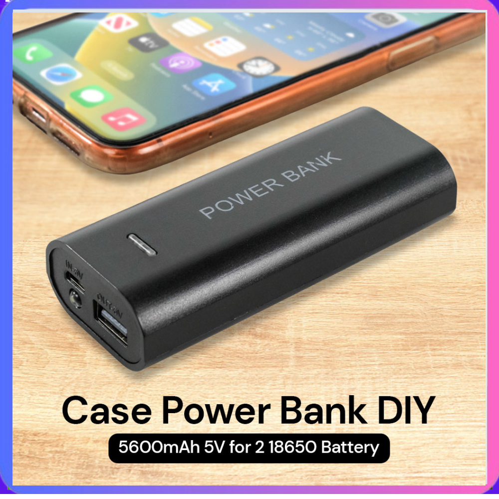 Jual CASING Case Power Bank DIY 5600mAh 5V for 18650 Battery