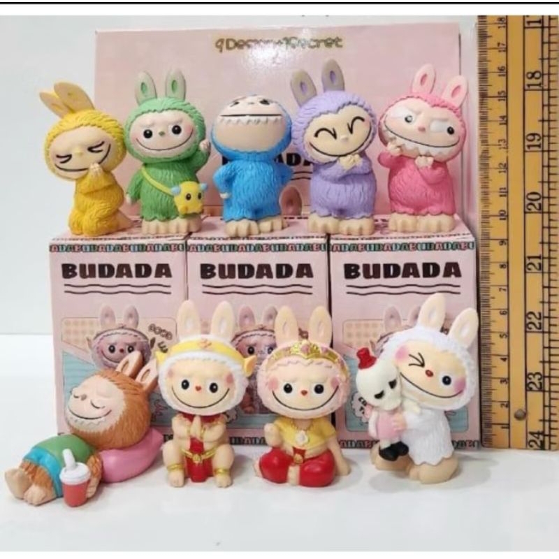 Jual action figure labubu set isi 9 | Shopee Indonesia