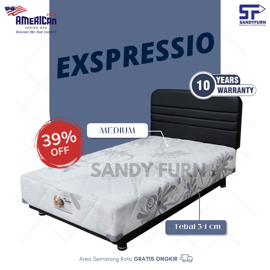 Jual American Pillo Springbed Imperial Xpressio | Shopee Indonesia