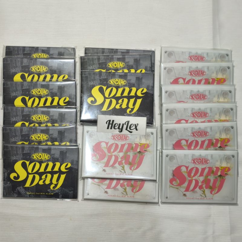 Jual [READY] XODIAC OFFICIAL ALBUM - GLOWYDAY | SOMEDAY