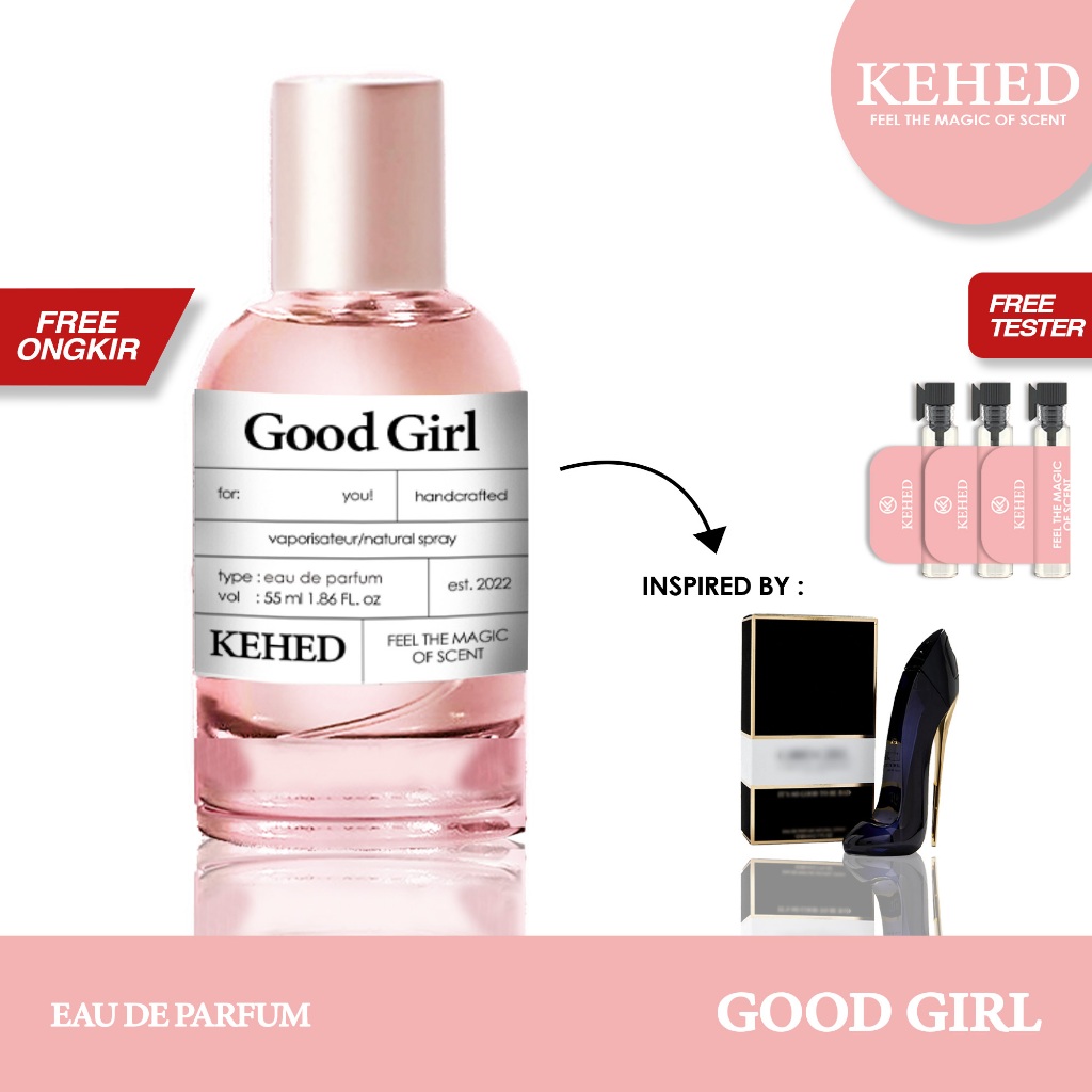 Jual KEHED Parfum Wanita GOOD GIRL Kesukaan Pria Tahan Lama