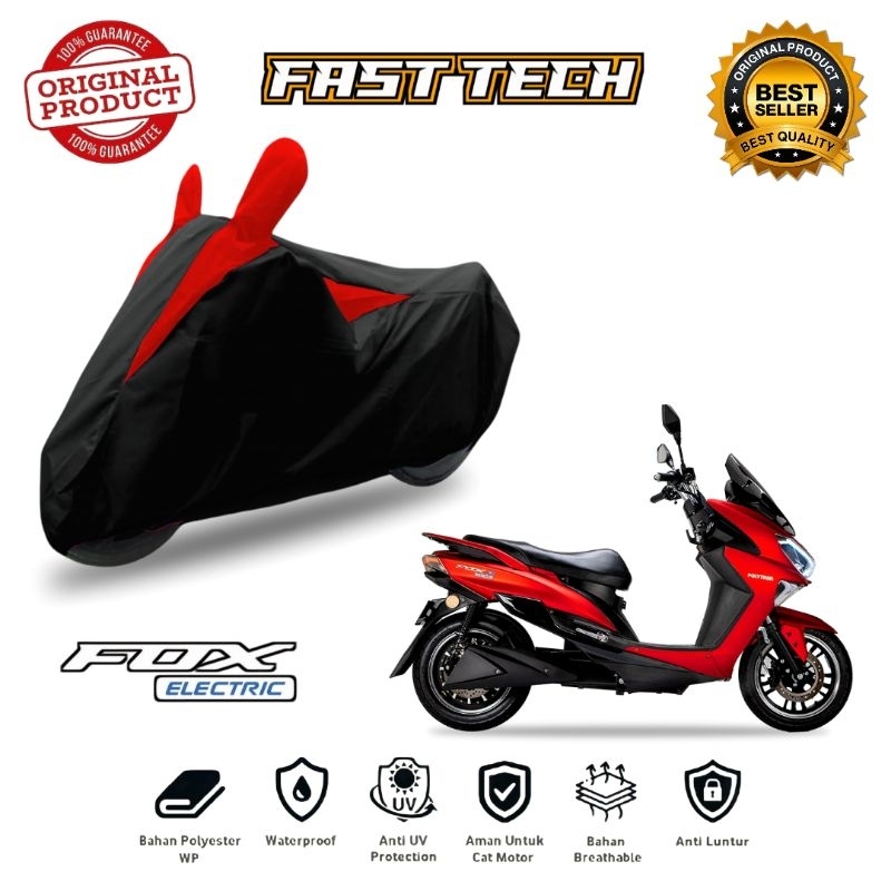Jual Cover selimut sepeda motor listrik POLYTRON FOX R, FOX S, FOX 500 ...