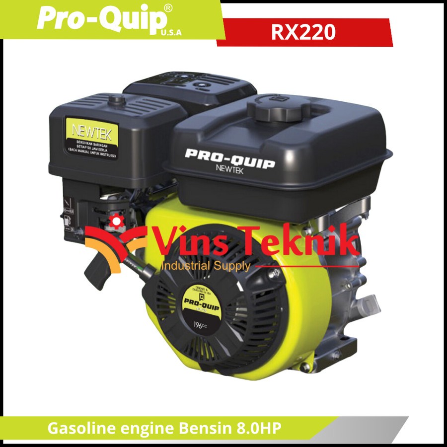 Jual Gasoline Engine Bensin Mesin Penggerak 8.0HP Proquip RX 220 RX220 ...