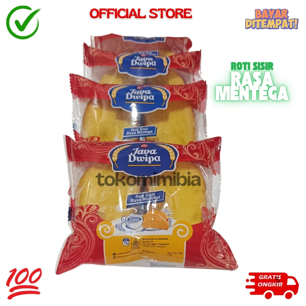 Jual Roti Sisir Djava Dwipa Enak Legendaris Mentega - Langsung Pabrik ...
