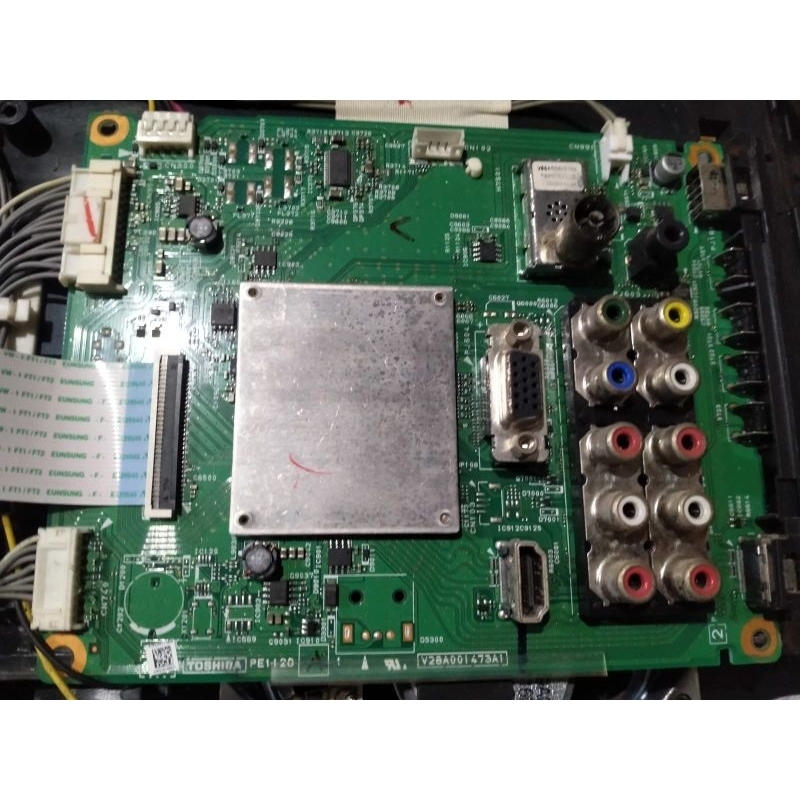 Carte Mère TV Toshiba 49L2863DG - Référence 17MB211S / 23537722, Sans Prise Satellite