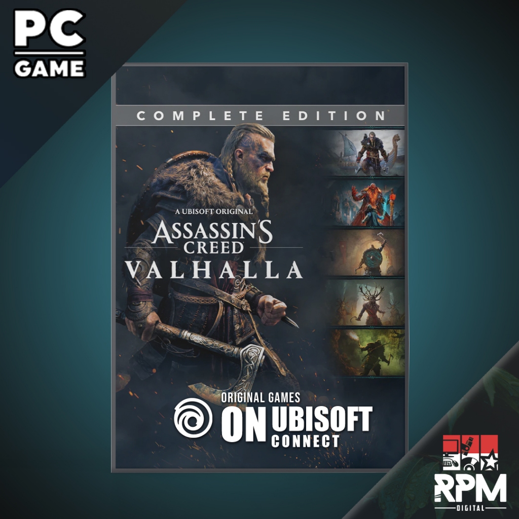 Jual Assassins Creed Valhalla Complete Edition - PC ORIGINAL | Shopee ...