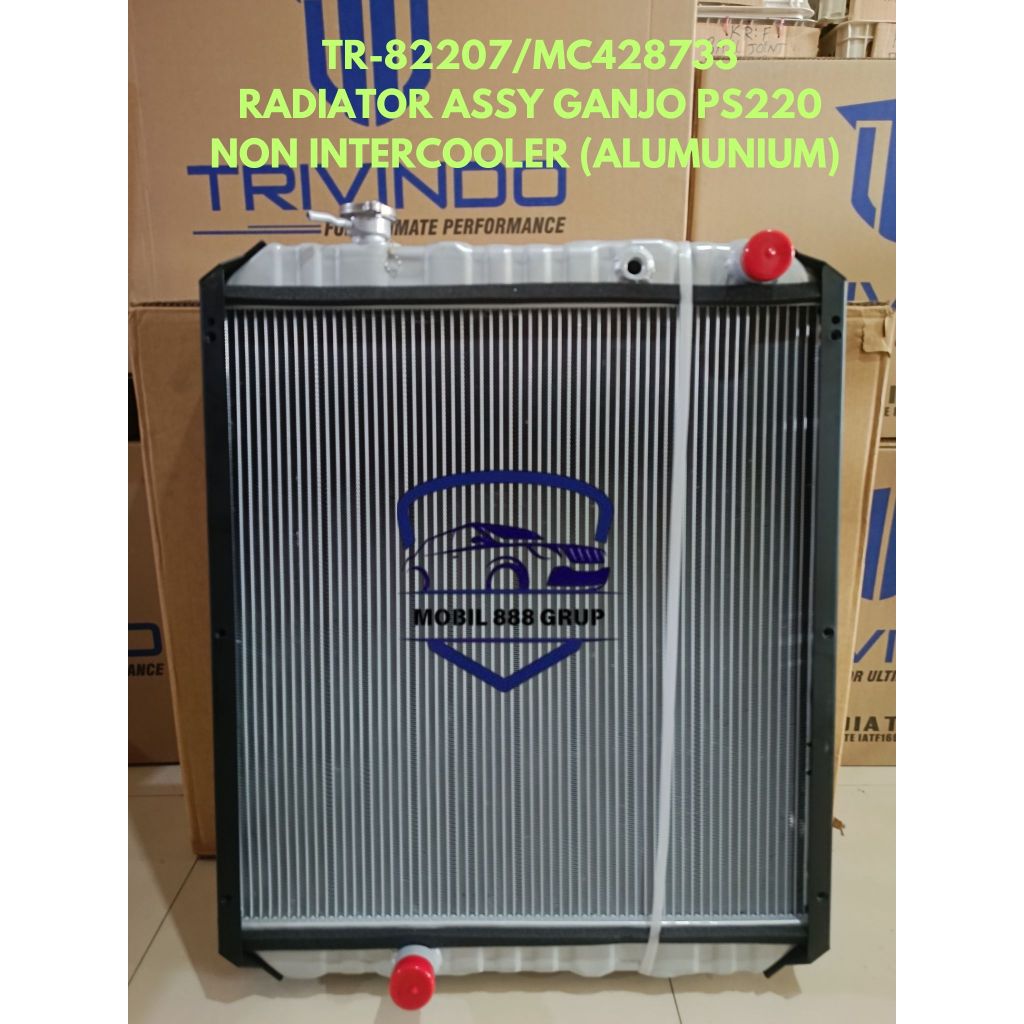 Jual RADIATOR ASSY MITSUBISHI FUSO 220 PS GANJO GANZO NON INTERCOOLER ...