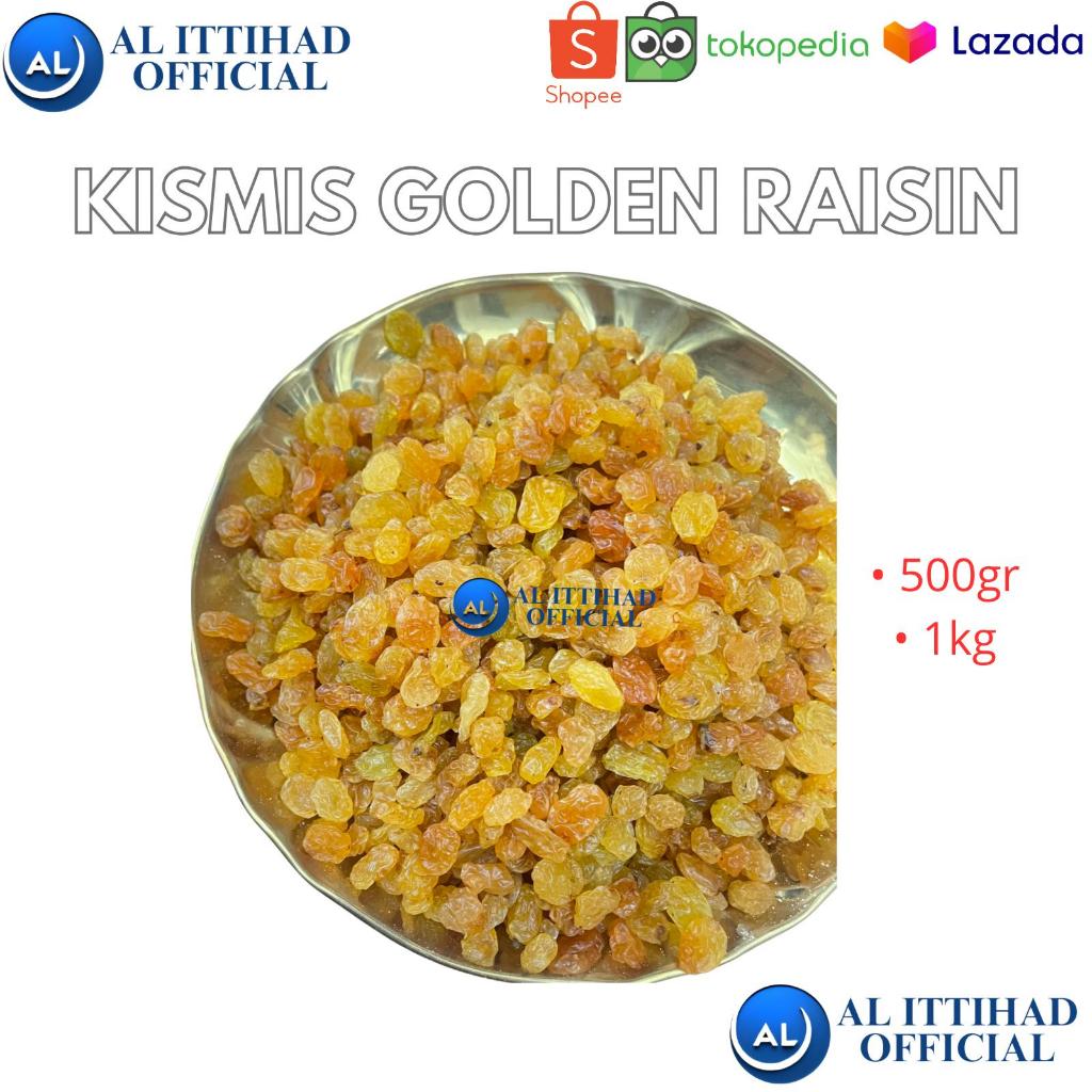 Jual COD,INSTAN-Kismis Asam Manis Golden Raisin 1 Kg, ARAB PREMIUM ...