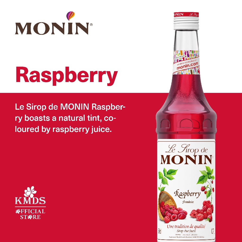 Jual MONIN Raspberry Syrup 70 CL 700 ML | Shopee Indonesia