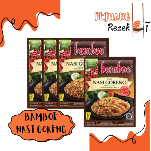 Jual Bamboe BUMBU NASI GORENG BIASA/PEDAS / BUMBU BAMBOE INSTAN ALL