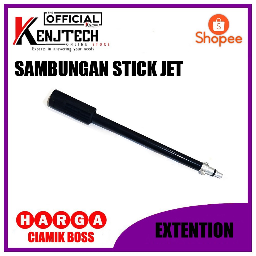 Jual extention sambungan stick jet cleaner middle stick water jet gun ...
