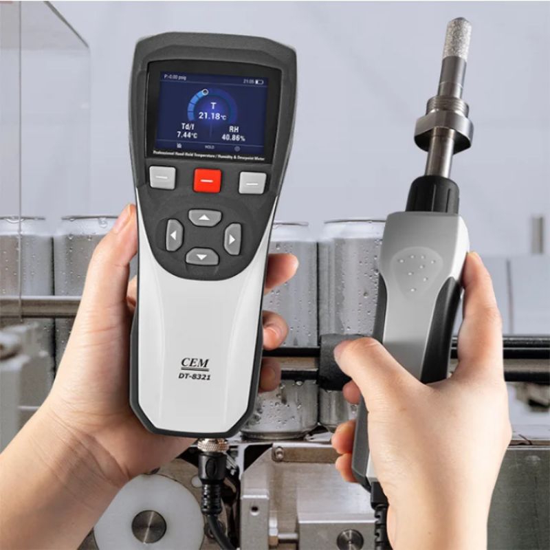 Jual CEM DT-8321 Handheld Digital Dew Point Meter High-precision Dew ...