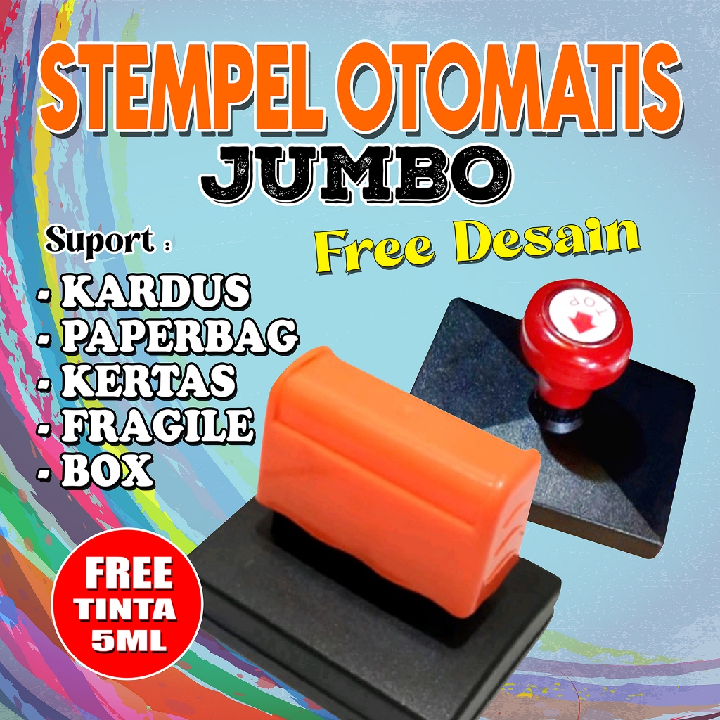 Jual STEMPEL JUMBO / STEMPEL KARDUS / STEMPEL BOX / STEMPEL PACKING ...
