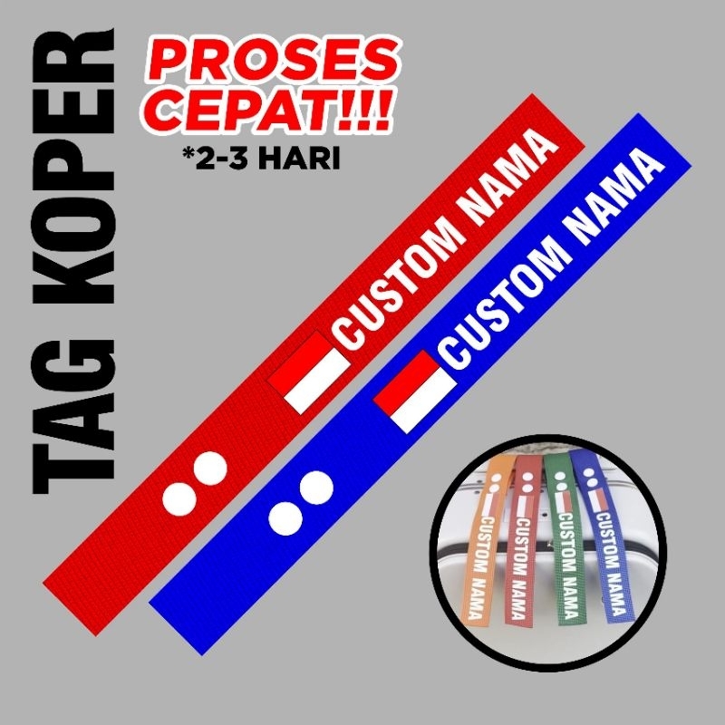 Jual TAG PENANDA KOPER UMROH & HAJI ( GRATIS CUSTOM NAMA ) | Shopee ...