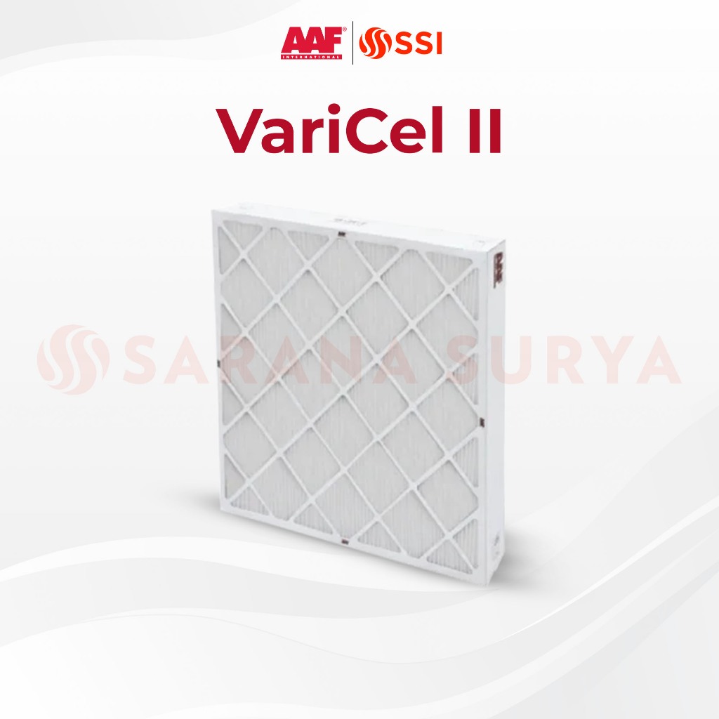 Jual VariCel II 90-95% Model C | Filter Udara AAF | Shopee Indonesia