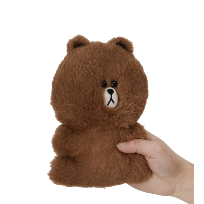 Jual Line Friends Hug Brown Plush Pouch | Shopee Indonesia