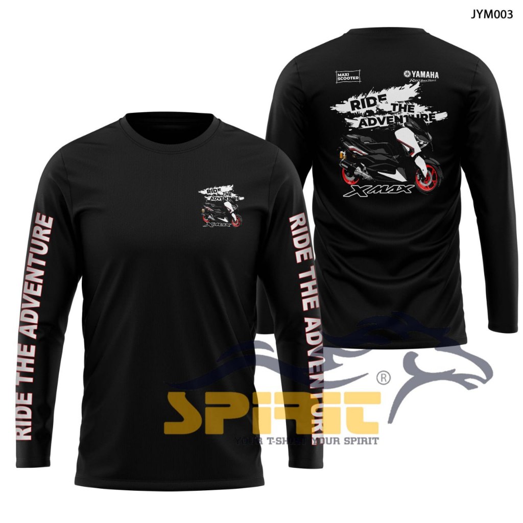 Jual Baju Motor Xmax Maxi Scooter Ride The Adventure Lengan Panjang ...
