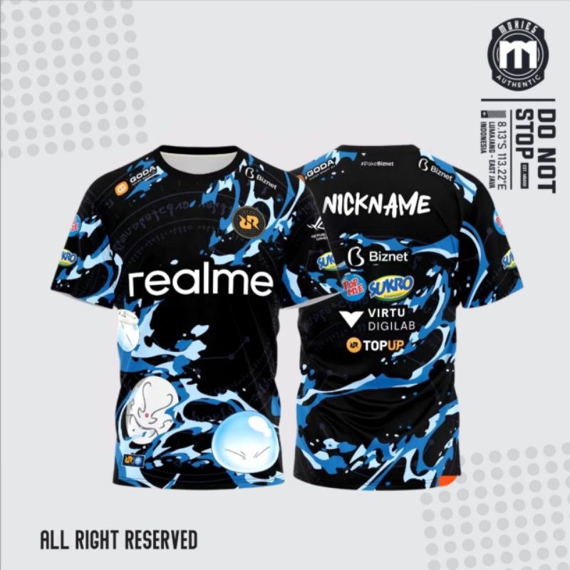 Jual BAJU JERSEY RRQ TERBARU 2025 ID S15 FREE REQ NICKNAME,LOGO ...