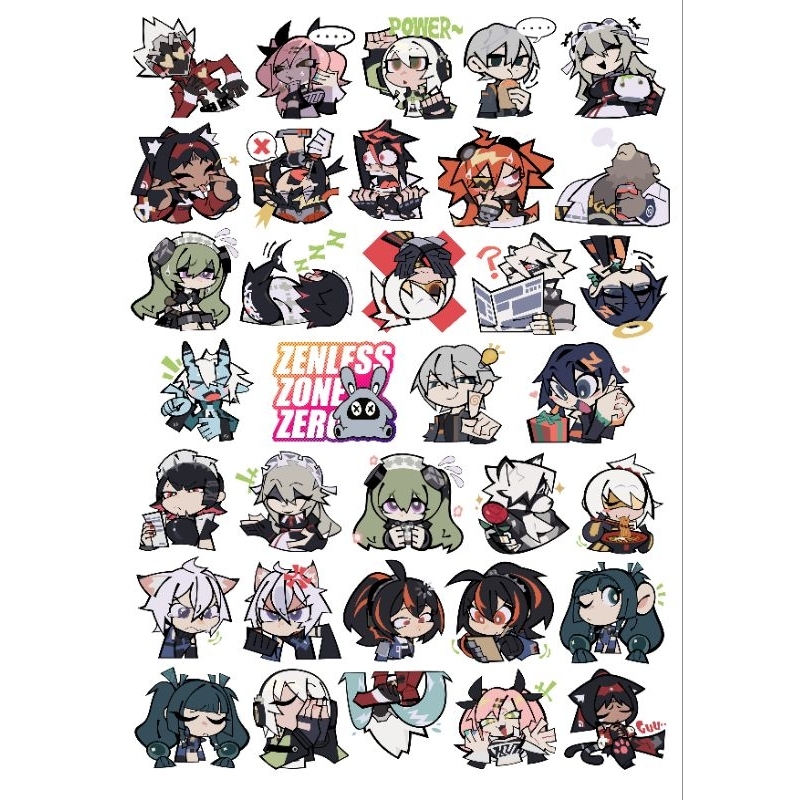 Jual Stiker zenless zone zero. | Shopee Indonesia