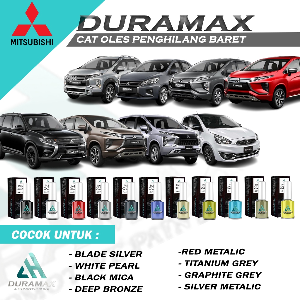 Jual DURAMAX PAINT- CAT OLES PENGHILANG BARET MITSUBISHI ALL COLOR ...