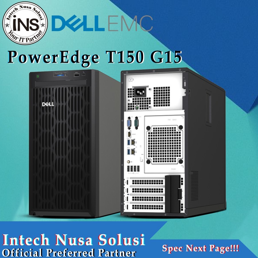 Jual DELL EMC Server PowerEdge T150 G15 Intel Xeon E-2324G 16GB 1TB ...