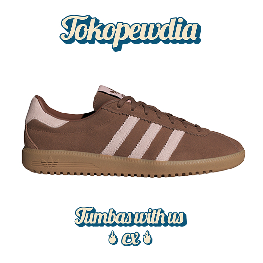 Jual Adidas Bermuda Preloved Brown Sandy Pink Gum (JH9088