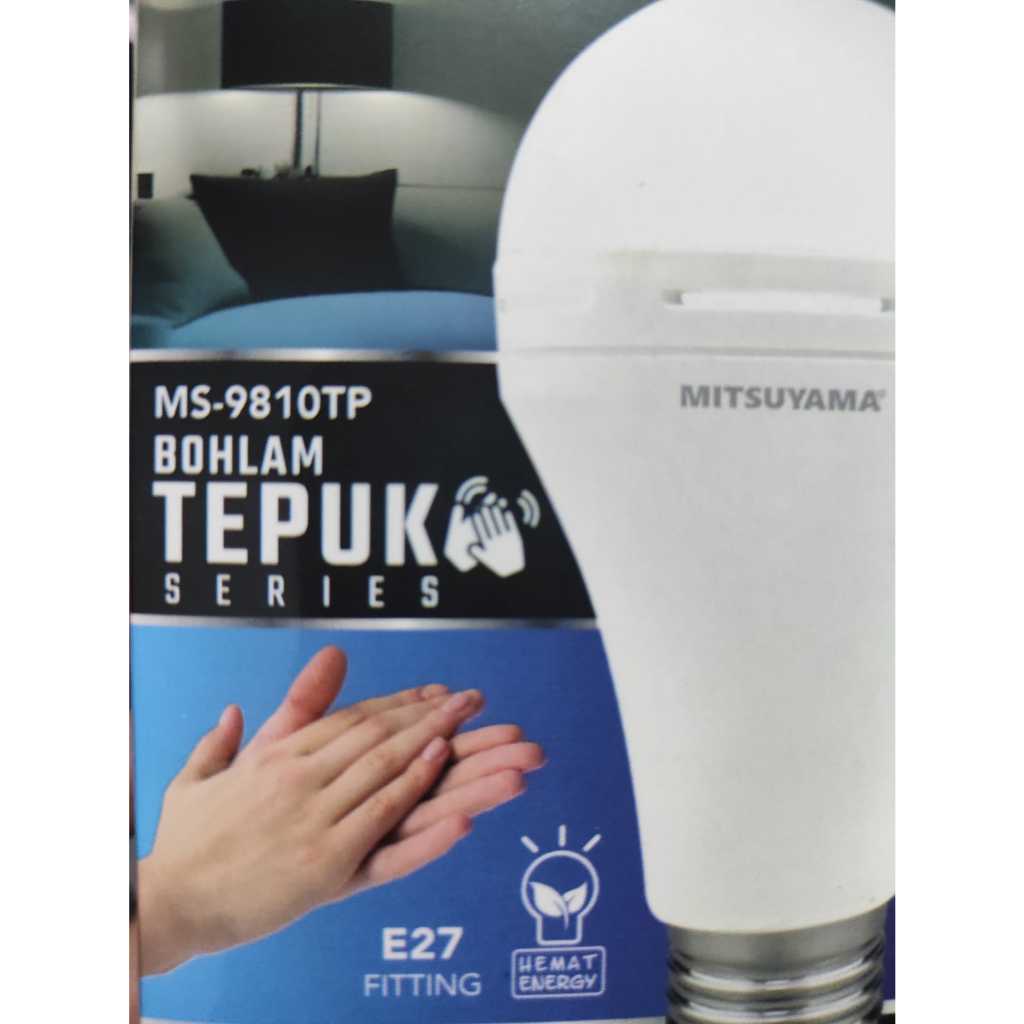 Jual Lampu Sensor Tepuk 10 Watt MS-9810TP | Shopee Indonesia
