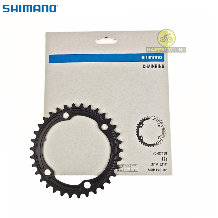 Corona Esterna Shimano 105 FC-R7100 50 Denti Per 50-34T 12 Velocità - Nuova