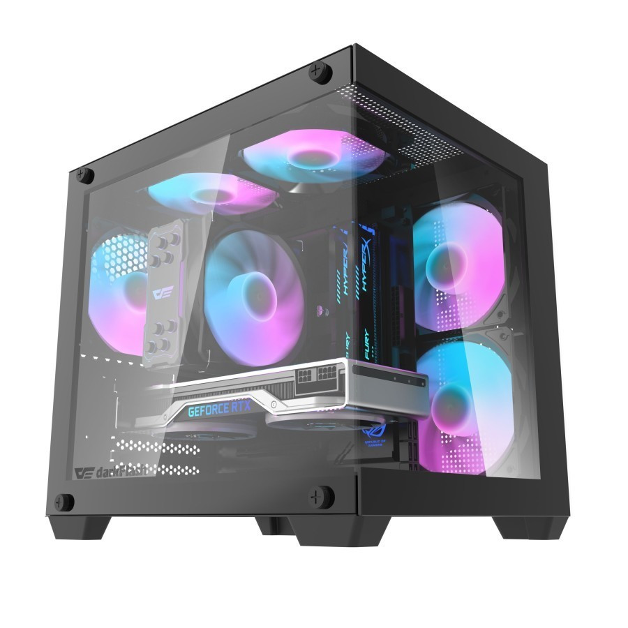 Jual Casing DarkFlash D275M - M-ATX Gaming Case Darkflash D275-M ...