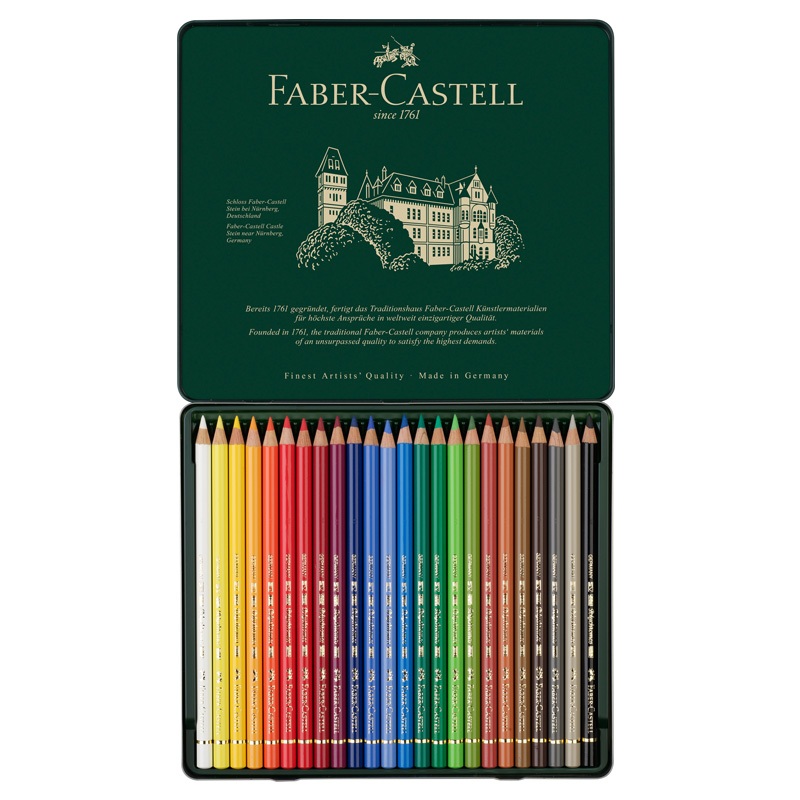 Jual Pensil Warna Faber Castell Polychromos Tin Case Color