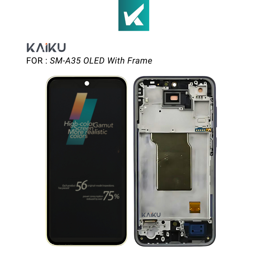 Jual KAIKU - Lcd Samsung A35 Original Fullset Touchscreen Frame ...