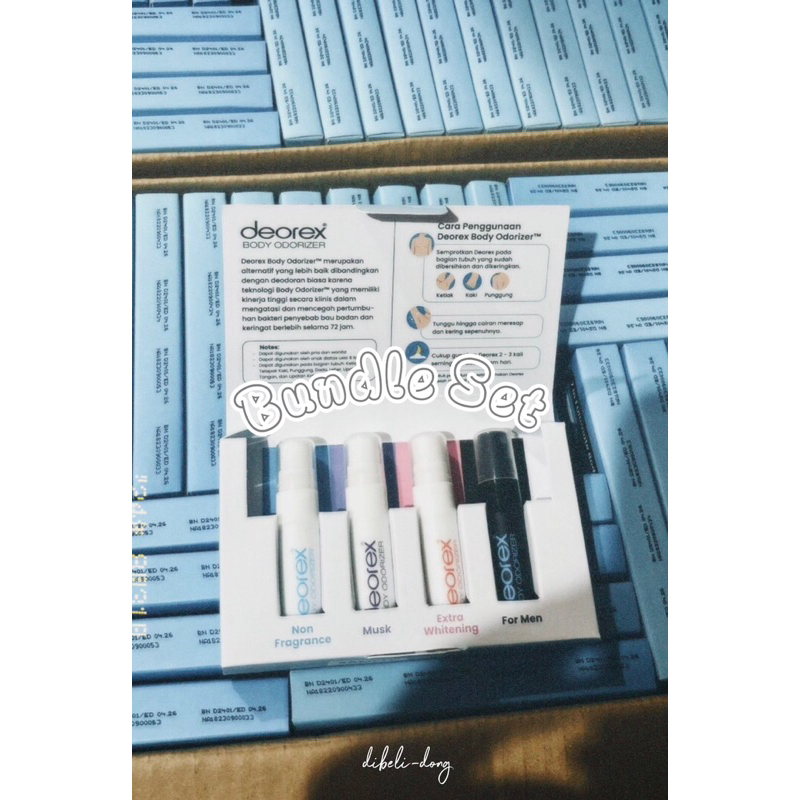 Jual DeoreX Mini Size 5ml | Shopee Indonesia