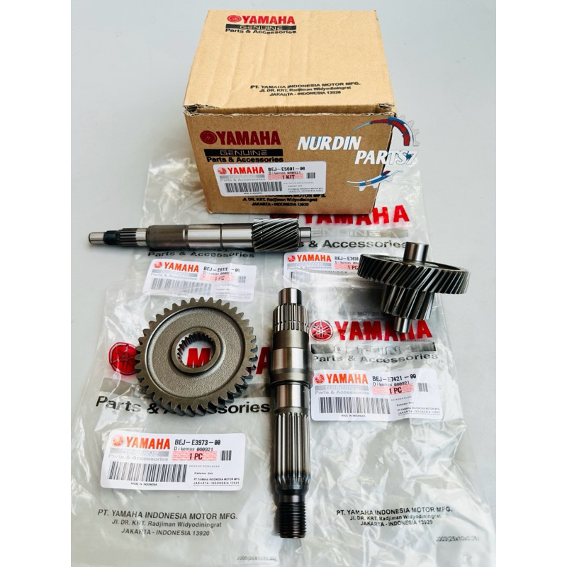 Jual Gear Rasio Gigi Rasio Set 4pcs YAMAHA FAZZIO FILANO Gear Box CVT ...
