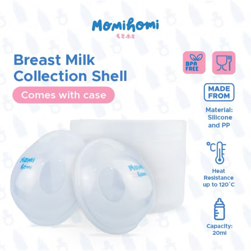Jual PRELOVED - Momi Homi Breast Milk Collection Shell (Baru tidak ...