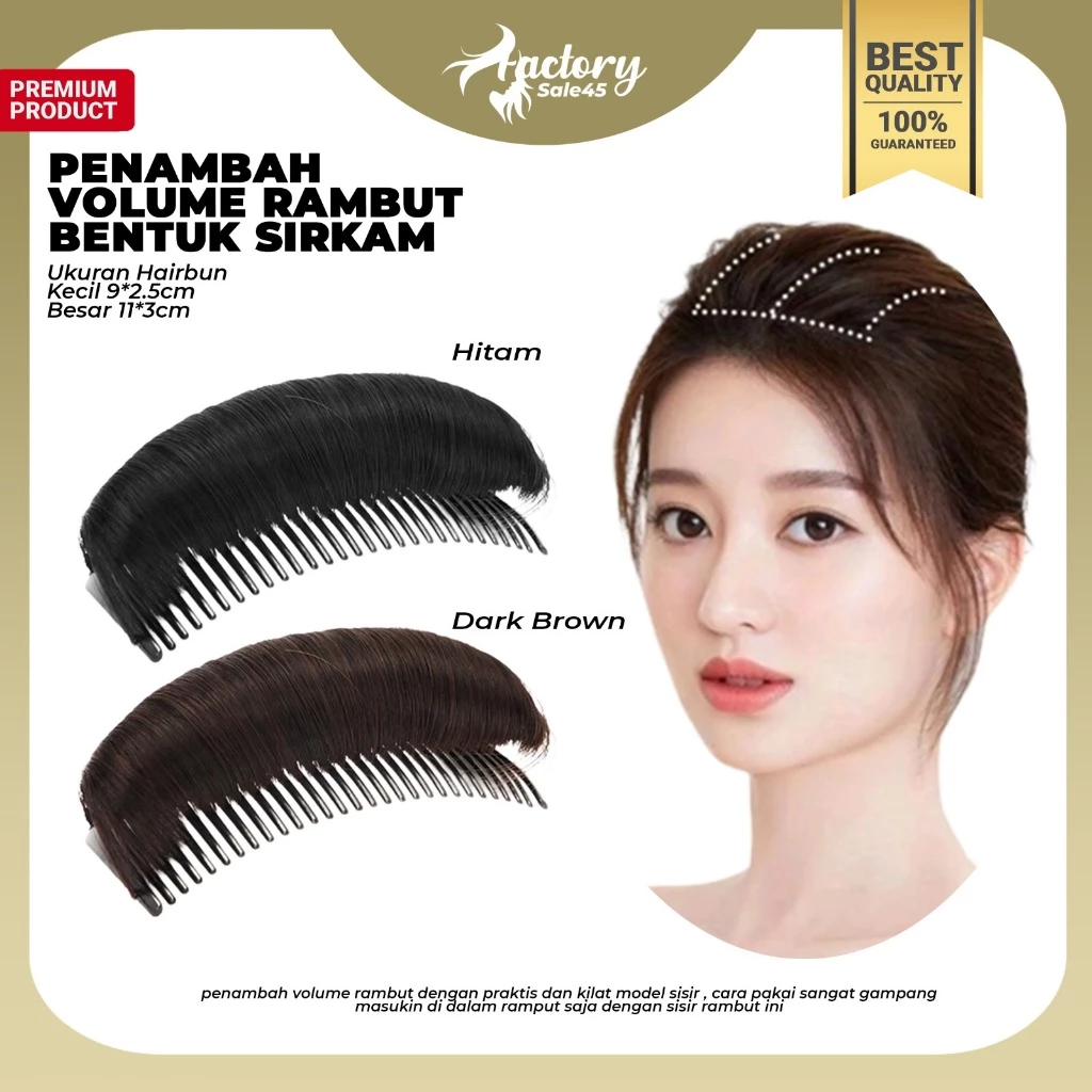 Hair Pad Clip Fluffy