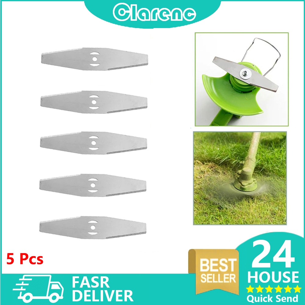 Jual Pisau potong rumput/mata pisau mesin potong rumput/5pcs | Shopee ...