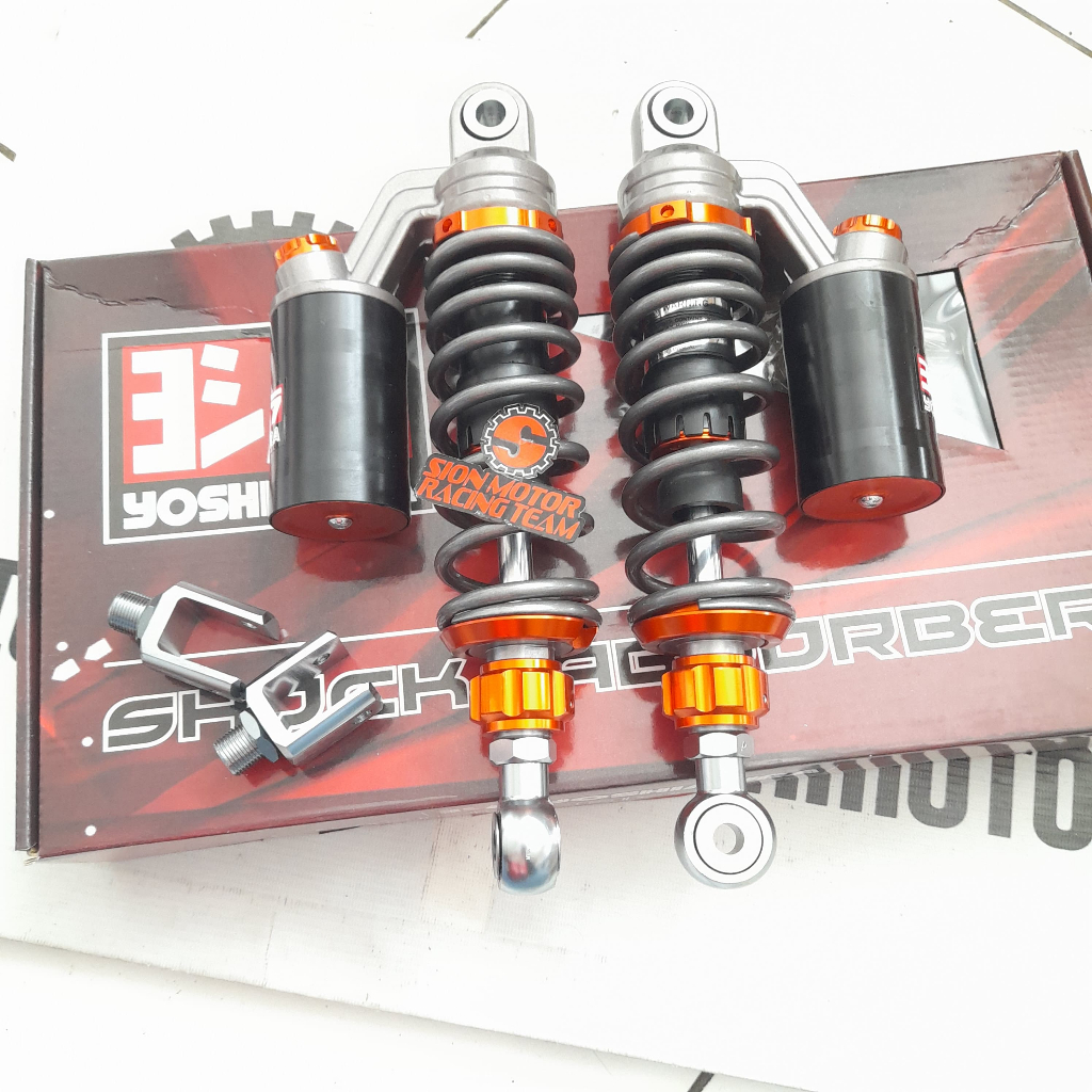 Jual Shockbreaker Belakang Shock Absorber Yoshimura Model Extreme Mm Grey Abu