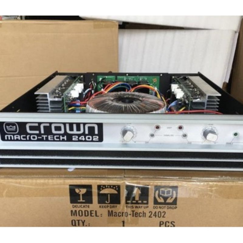 Jual POWER AMPLIFIER CROWN MARCO TECH 2402 | Shopee Indonesia