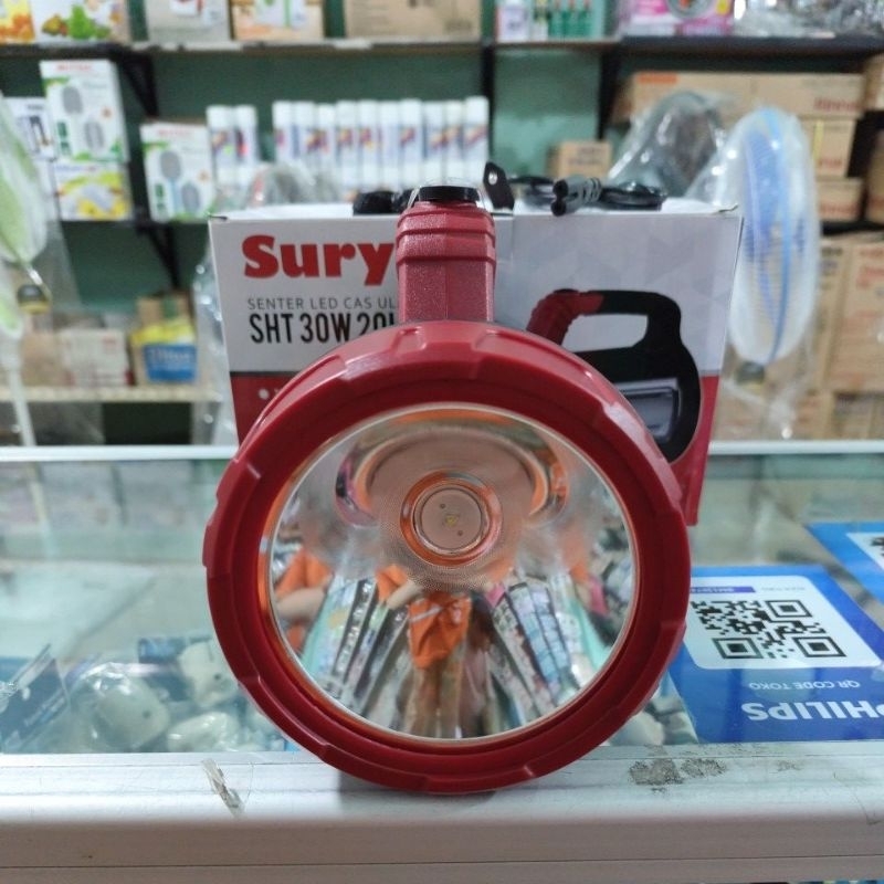 Jual Senter Besar Surya 30 watt SHT 30W 20LED | Shopee Indonesia