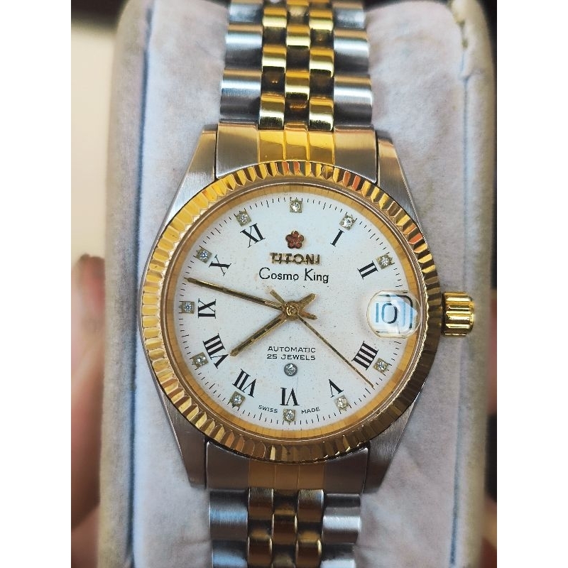 Titoni Mens Titoni Cosmo King Watch Titoni Wristwatches Titoni
