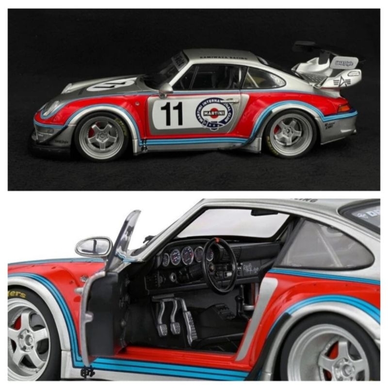 Jual Solido, Porsche 911 (993) RWB Kamiwaza 2020 Martini Livery ...