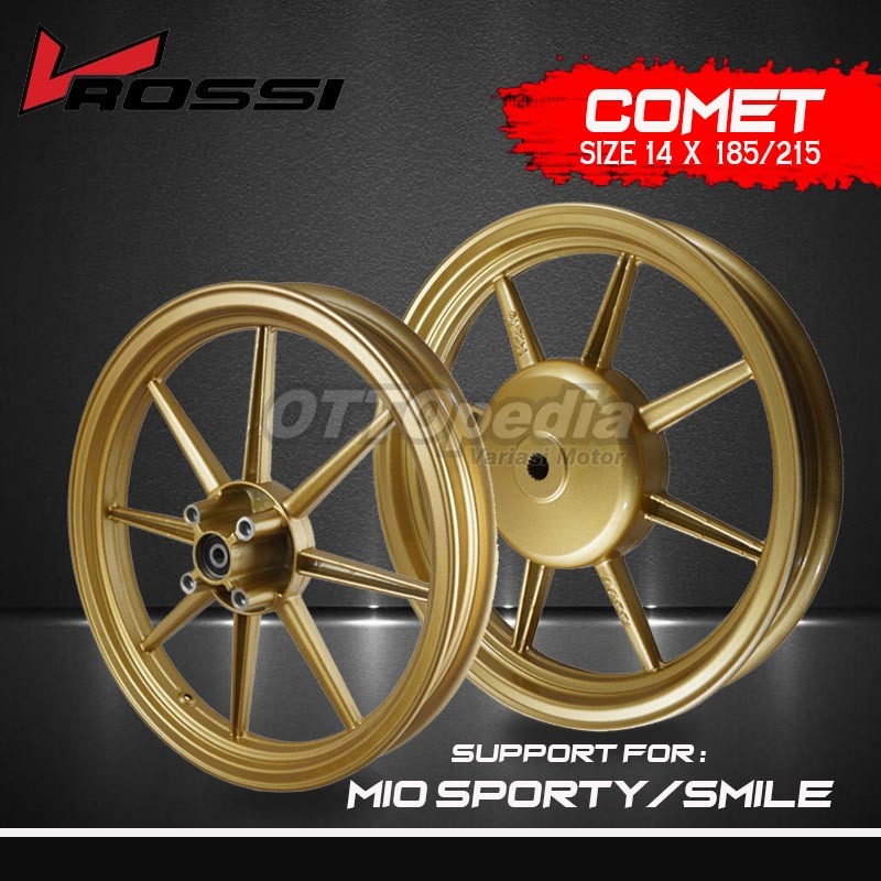 Jual Velg Pelek Racing VRossi Venus / Comet Mio Sporty Smile / Mio J ...