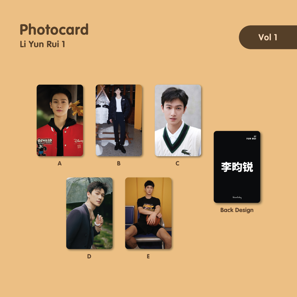 Jual Li Yun Rui 1 Unofficial Photocard | Shopee Indonesia