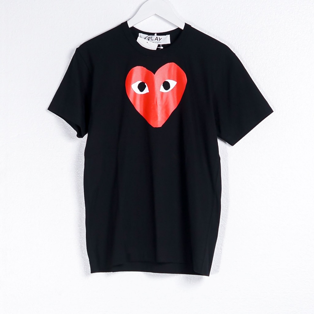 Jual Kaos CDG PLAY BIG HEART RED BLACK T SHIRT 100 ORIGINAL Shopee Indonesia