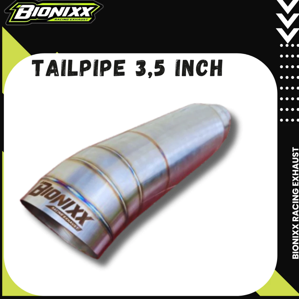 Tailpipe 3,5 inch Titan