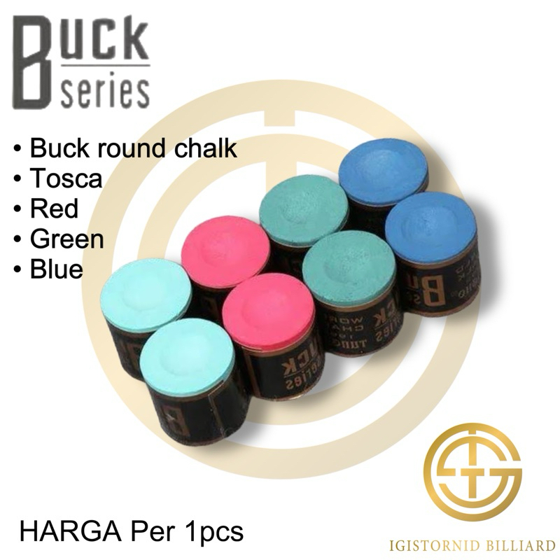 Jual Round Chalk Buck Premium Billiard | Shopee Indonesia